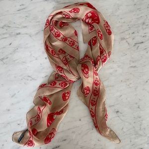 Alexander McQueen Skull Scarf